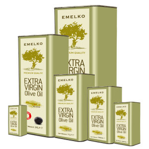 Emelko Extra Virgin Olive Oil Tin Can