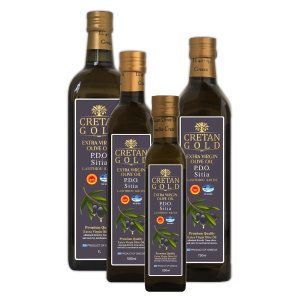 PDO Sitias - Cretan Gold Extra Virgin Olive Oil Marasca Bottle